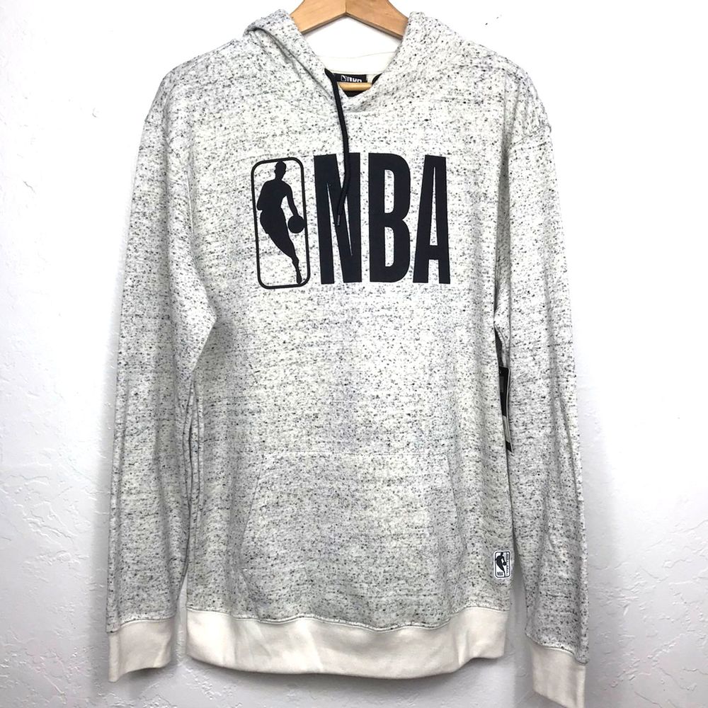 NWT NBA Basketball Men's Gray Sweater Size M